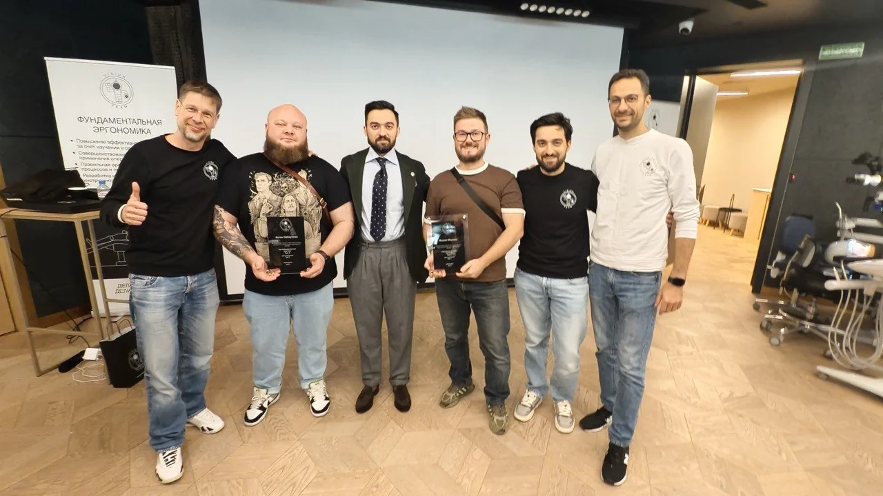 Награждение сертификатом Vision Team